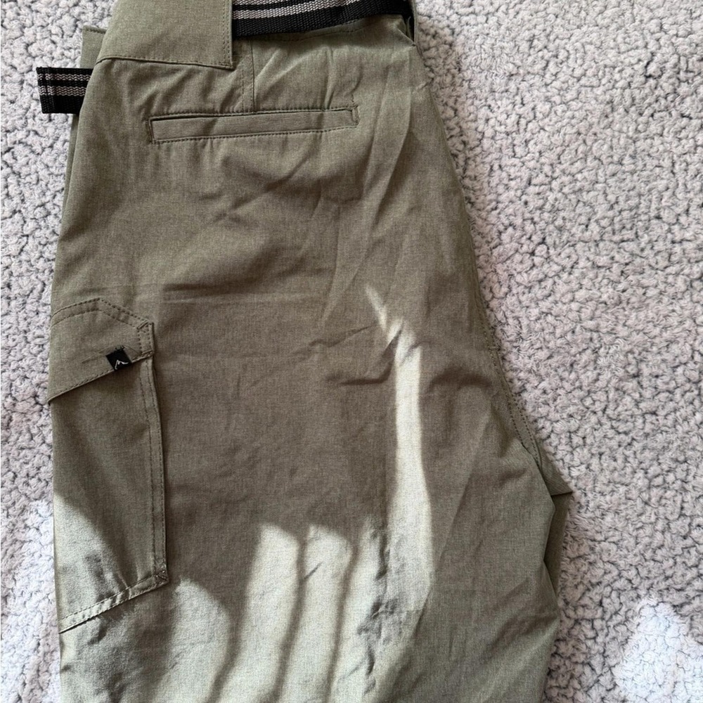 Men's Olive Green Denali Brand‎ Shorts